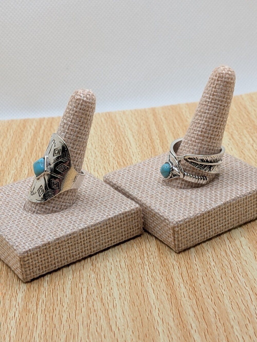 Turquoise Ring Set - Picture 3 of 8